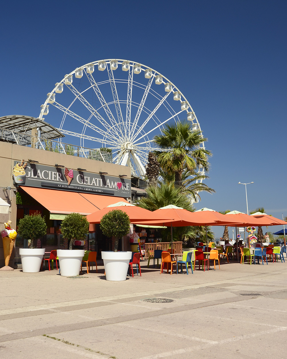 Grande roue plage Borély Marseille