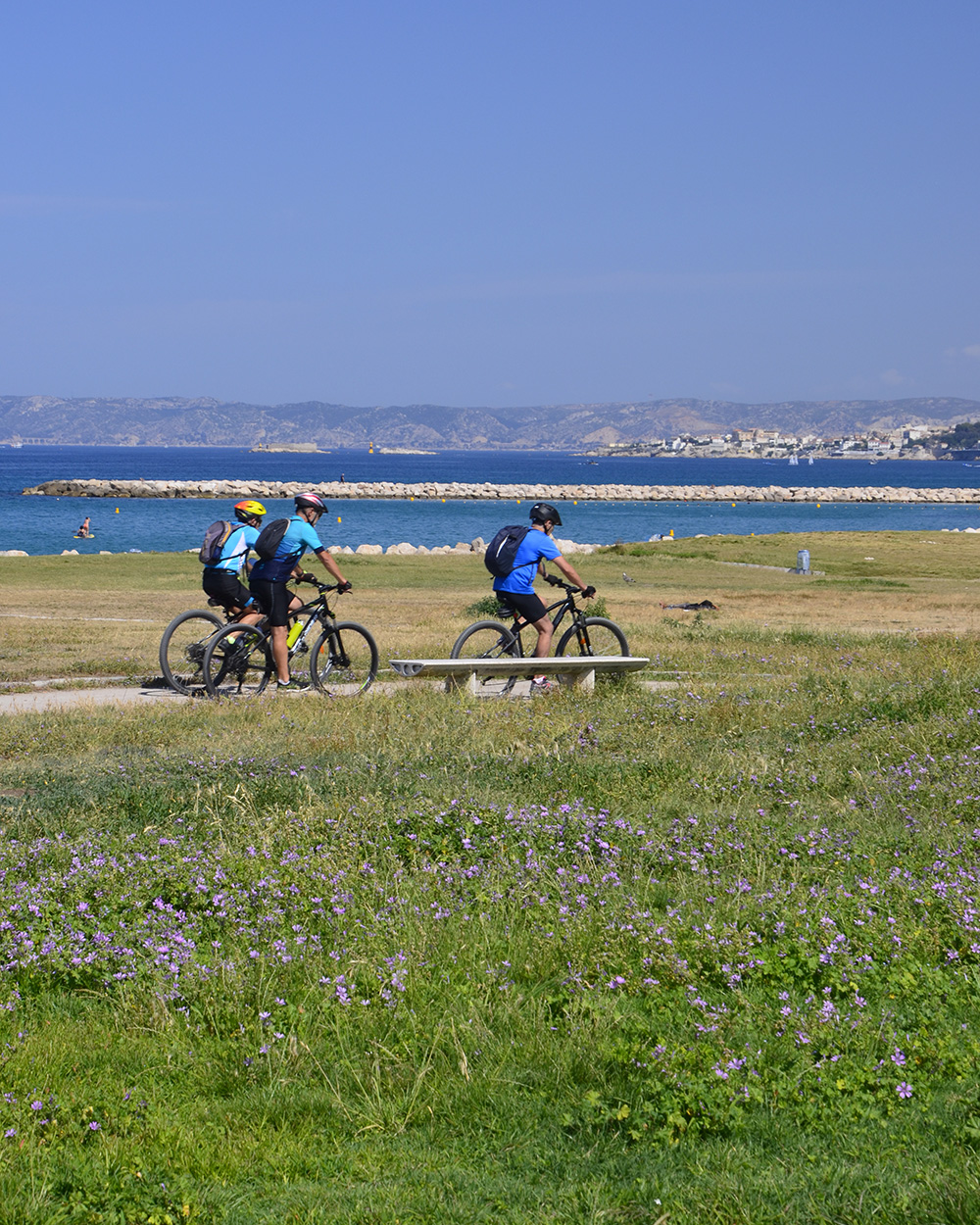 Plage de la Vieille Chapelle Vélo Marseille Prado