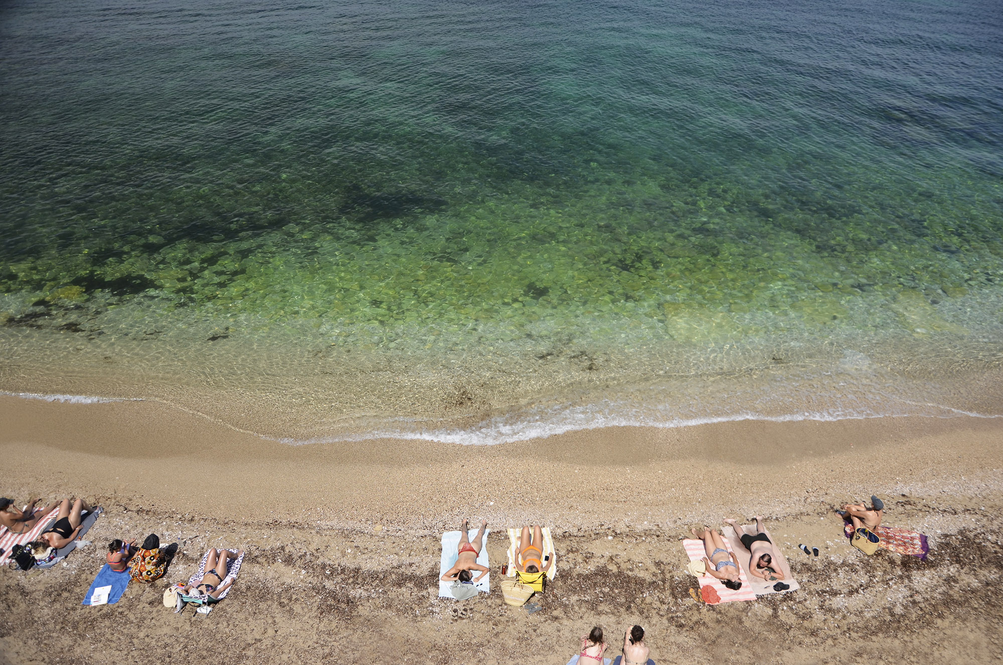 Plage des Sablettes Colombet Marseille
