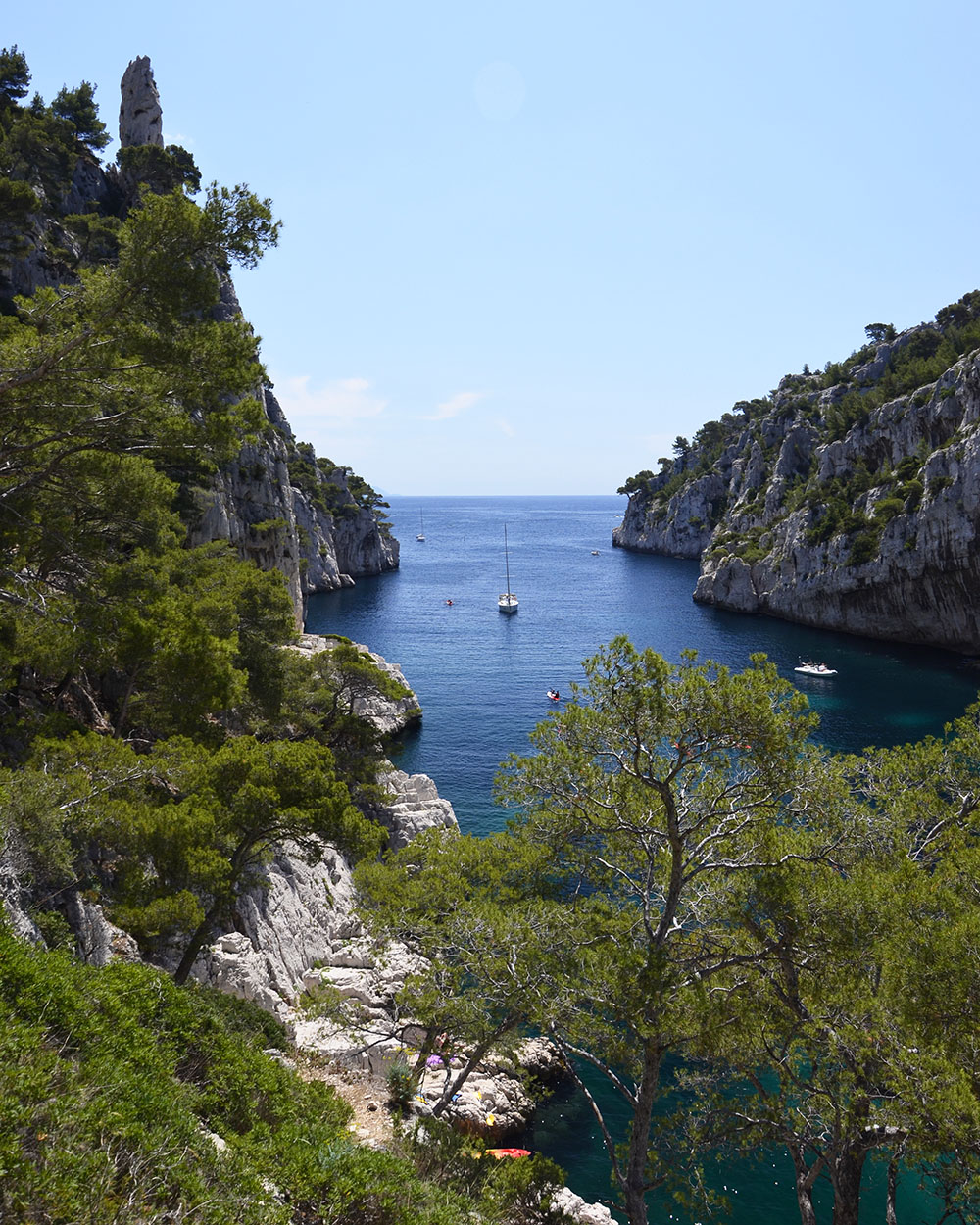Les Calanques En-Vau Mouillage bateau
