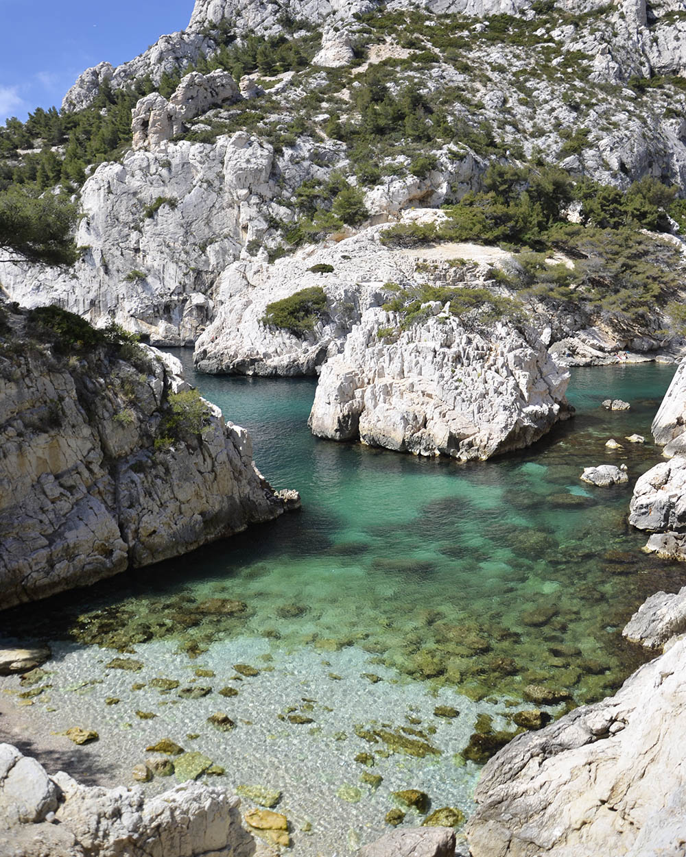 Plage calanque de Sugiton