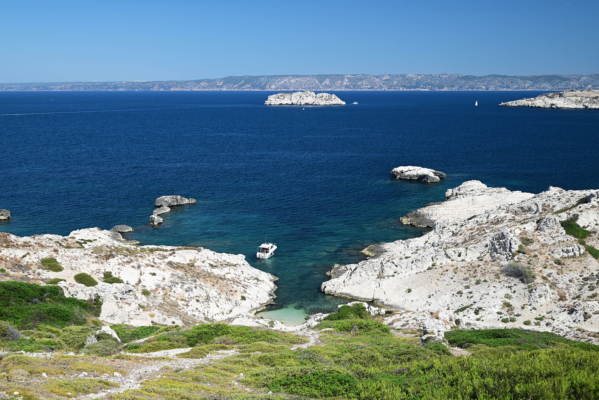 Calanque de Flancadou Frioul Marseille